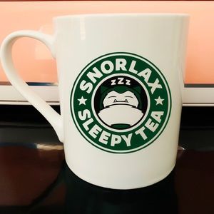 Pokémon coffee cup, Starbucks snorlax coffee,